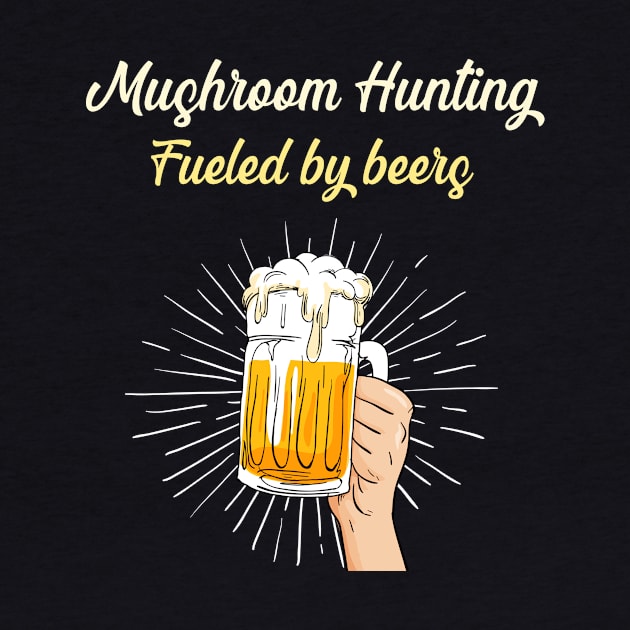 Mushroom Hunting Fueled By Beers - Mushrooms Hunter Hunters Fungi Vegan Vegans Morel Morels by blakelan128